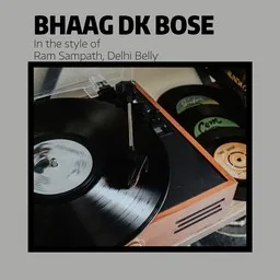 Omslagsbild för Bhaag Dk Bose - Delhi Belly,Ram Sampath karaokeversion