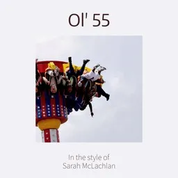 Omslagsbild för Ol' 55 - Sarah McLachlan karaokeversion