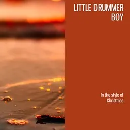 Karaokekappaleen Little Drummer Boy - Christmas kansikuva