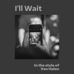 Titelbild für I'll Wait - Van Halen Karaoke-Version
