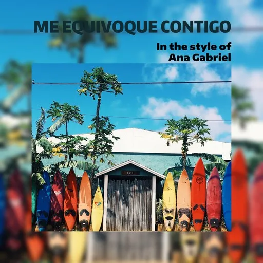 Me Equivoque Contigo - Karaoke