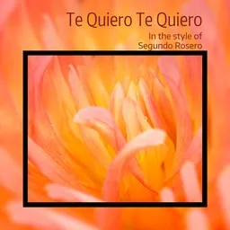 Omslagsbild för Te Quiero Te Quiero - Segundo Rosero karaokeversion