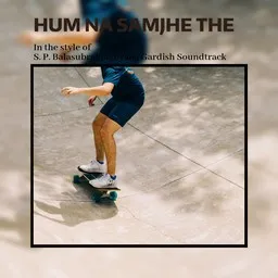 Cover art for Hum Na Samjhe The - Gardish Soundtrack,S. P. Balasubrahmanyam karaoke version