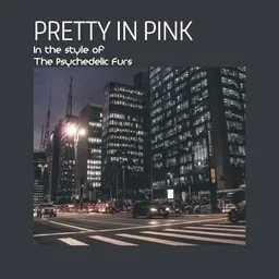 Cover art for Pretty In Pink - The Psychedelic Furs karaoke version