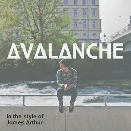 Omslagsbild för Avalanche - James Arthur karaokeversion