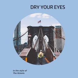 Omslagsbild för Dry Your Eyes - The Streets karaokeversion