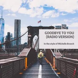 Cover art for Goodbye To You (Radio Version) - Michelle Branch karaoke version