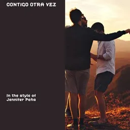 Titelbild für Contigo Otra Vez - Jennifer Peña Karaoke-Version