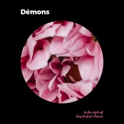 Cover art for Démons - Angèle,Damso karaoke version