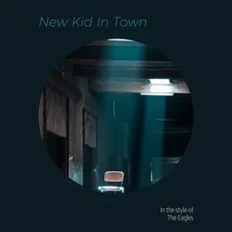 Omslagsbild för New Kid In Town - The Eagles karaokeversion
