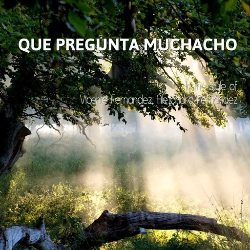 Que Pregunta Muchacho - Karaoke