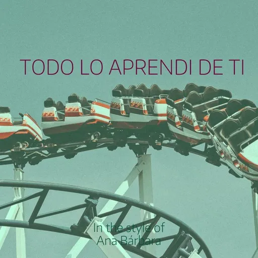 Todo Lo Aprendi De Ti - Karaoke