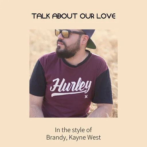 Karaoke Talk About Our Love by Brandy, Kayne West — sing along with lyrics on Singa