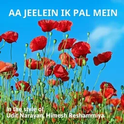 Cover art for Aa Jeelein Ik Pal Mein - Himesh Reshammiya,Udit Narayan karaoke version