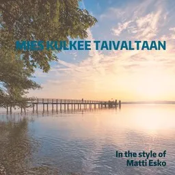 Cover art for Mies kulkee taivaltaan - Matti Esko karaoke version