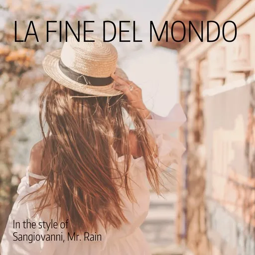 Karaoke La fine del mondo by Mr. Rain, Sangiovanni — sing along with lyrics on Singa