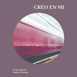 Cover art for Creo En MI - Natalia Jiménez karaoke version
