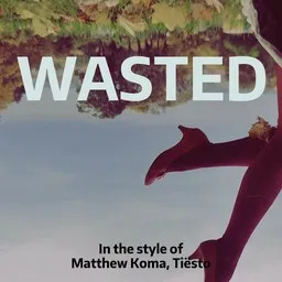 Karaokekappaleen Wasted - Matthew Koma,Tiësto kansikuva