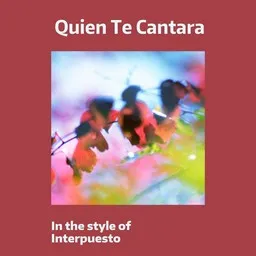 Cover art for Quien Te Cantara - Interpuesto karaoke version