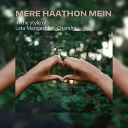 Cover art for Mere Haathon Mein - Chandni,Lata Mangeshkar karaoke version