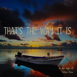 Karaokekappaleen That's the Way It Is - Céline Dion kansikuva