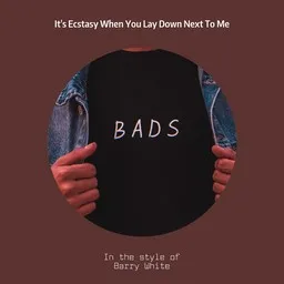 Cover art for It's Ecstasy When You Lay Down Next To Me - Barry White karaoke version