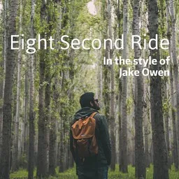 Titelbild für Eight Second Ride - Jake Owen Karaoke-Version