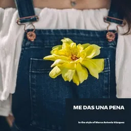 Omslagsbild för Me Das Una Pena - Marco Antonio Vázquez karaokeversion