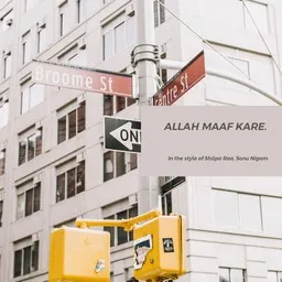 Titelbild für Allah Maaf Kare. - Shilpa Rao,Sonu Nigam Karaoke-Version