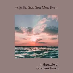 Cover art for Hoje Eu Sou Seu Meu Bem - Cristiano Araújo karaoke version