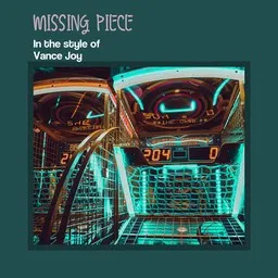 Omslagsbild för Missing Piece - Vance Joy karaokeversion