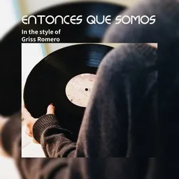 Cover art for Entonces Que Somos - Griss Romero karaoke version
