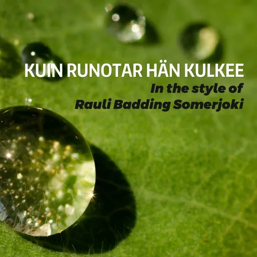 Kuin runotar hän kulkee - Karaoke