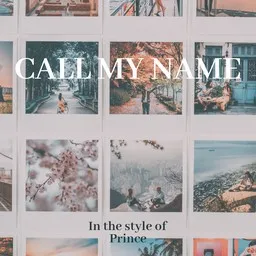 Cover art for Call My Name - Prince karaoke version