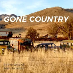 Omslagsbild för Gone Country - Alan Jackson karaokeversion