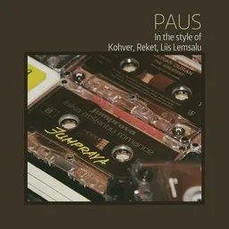 Cover art for Paus - Kohver,Liis Lemsalu,Reket karaoke version