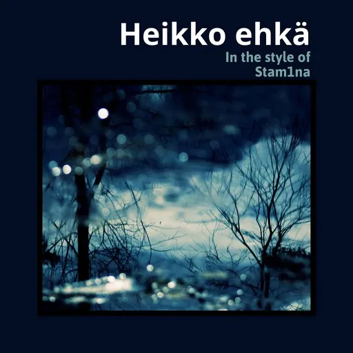 Karaoke Heikko ehkä av Stam1na — sjung med på texten på Singa