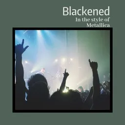 Karaokekappaleen Blackened - Metallica kansikuva