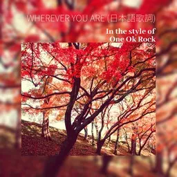 Titelbild für Wherever You Are (JP text) - One Ok Rock (ワンオクロック) Karaoke-Version