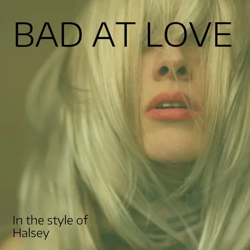 Karaoke Bad At Love av Halsey — sjung med på texten på Singa