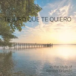 Cover art for Te Juro Que Te Quiero - Ramón Orlando karaoke version