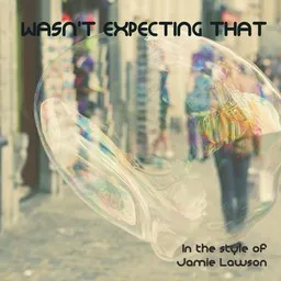 Cover art for Wasn't Expecting That - Jamie Lawson karaoke version