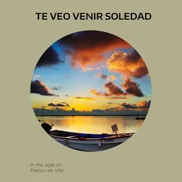 Cover art for Te Veo Venir Soledad - Franco de Vita karaoke version