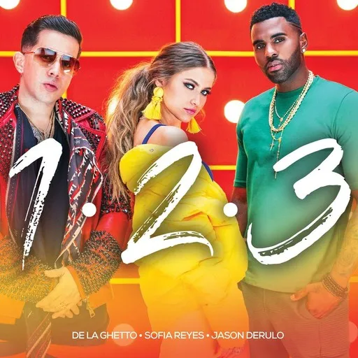 Karaoke 1, 2, 3 esittäjältä De La Ghetto, Jason Derulo, Sofia Reyes — laula mukana sanoituksilla Singassa