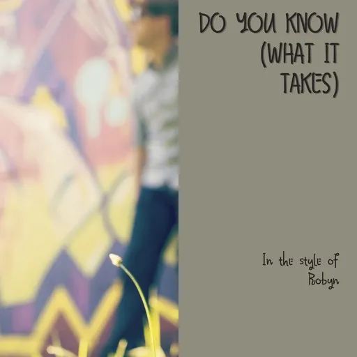 Do You Know (What It Takes) - Karaoke