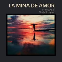 Cover art for La Mina De Amor - Charlie Rodriguez karaoke version