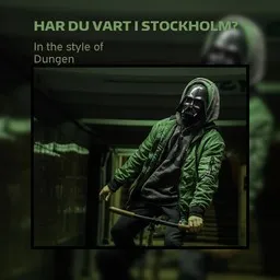 Cover art for Har du vart i Stockholm? - Dungen karaoke version