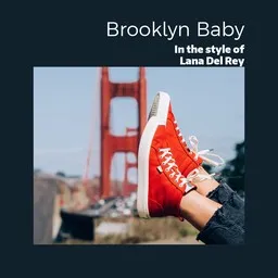 Karaokekappaleen Brooklyn Baby - Lana Del Rey kansikuva