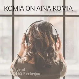 Cover art for Komia on aina komia - Elonkerjuu,Lauri Tähkä karaoke version