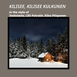 Cover art for Kilisee, kilisee kulkunen - Elisa Piispanen,Joululaulu,Lilli Palvalin karaoke version